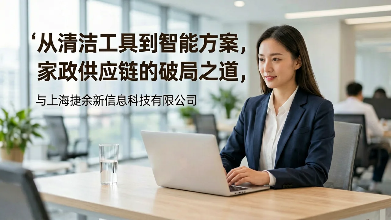 从清洁工具到智能方案,家政供应链的破局之道